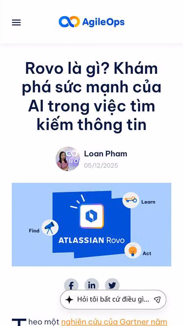 Screenshot of rovo.vn