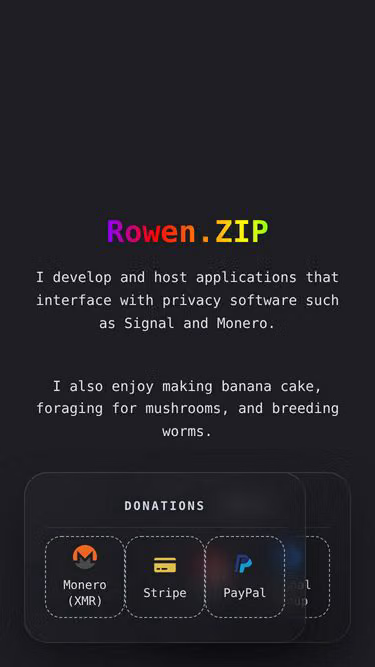Screenshot of rowen.zip