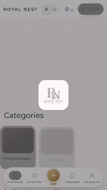 Screenshot of royalnest.life