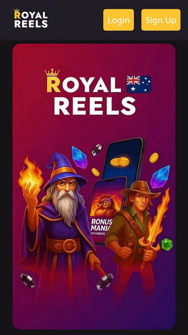 Screenshot of royalreels.live
