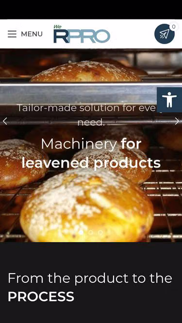 Screenshot of rpro.it