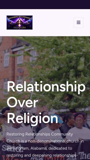Screenshot of rrcc.church