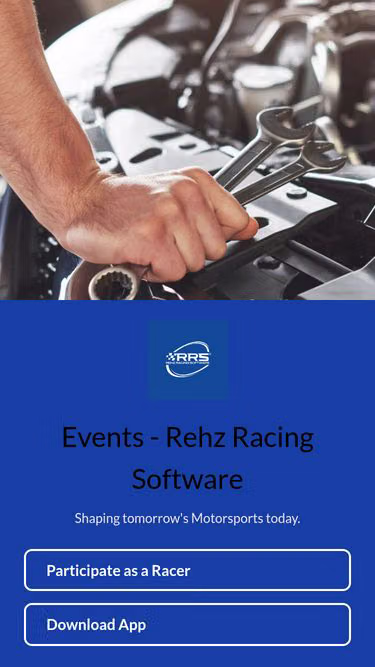 Screenshot of rrs.events