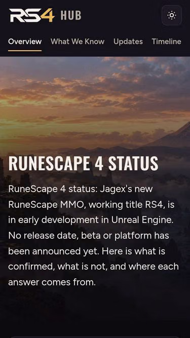Screenshot of rs4.dev