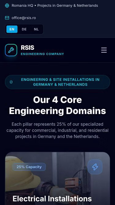 Screenshot of rsis.ro
