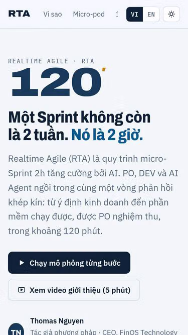 Screenshot of rta.io.vn