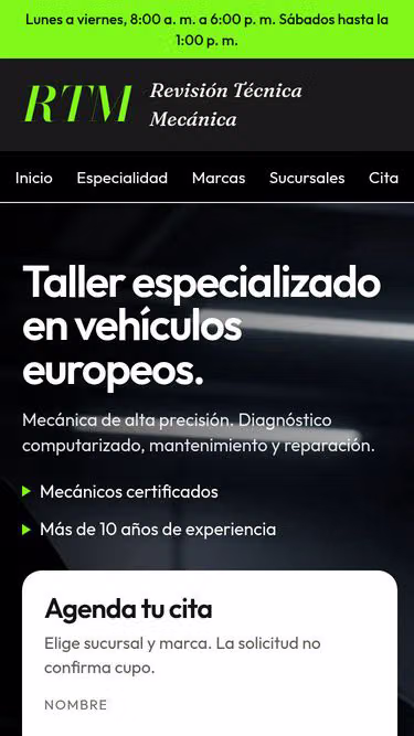 Screenshot of rtm.com.do