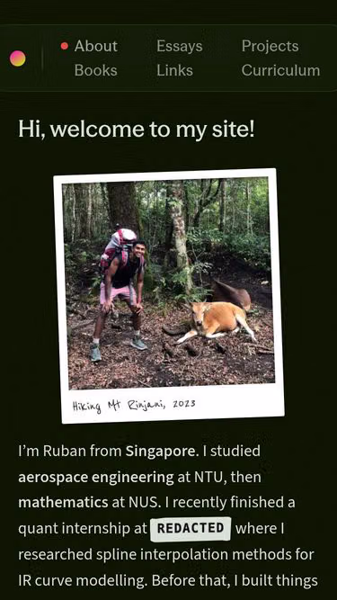 Screenshot of ruban.sk