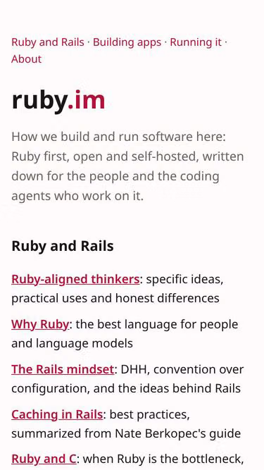 Screenshot of ruby.im
