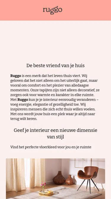 Screenshot of ruggo.nl