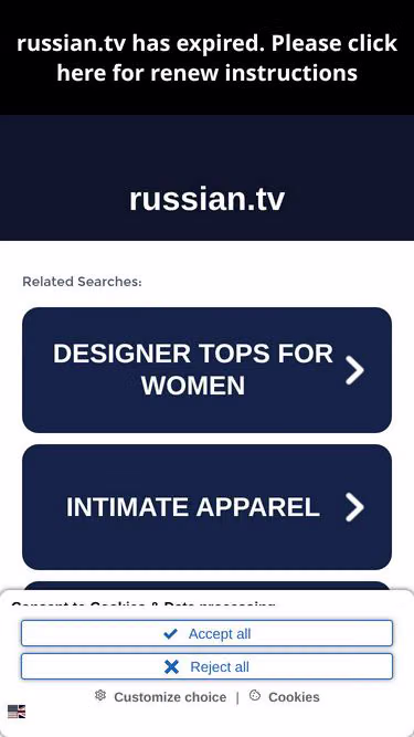 Screenshot of russian.tv