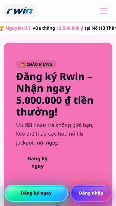 Screenshot of rwin.pro