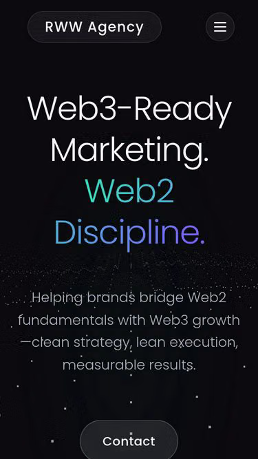 Screenshot of rww.agency