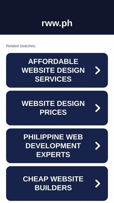 Screenshot of rww.ph