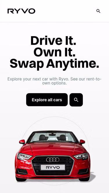 Screenshot of ryvo.com.au