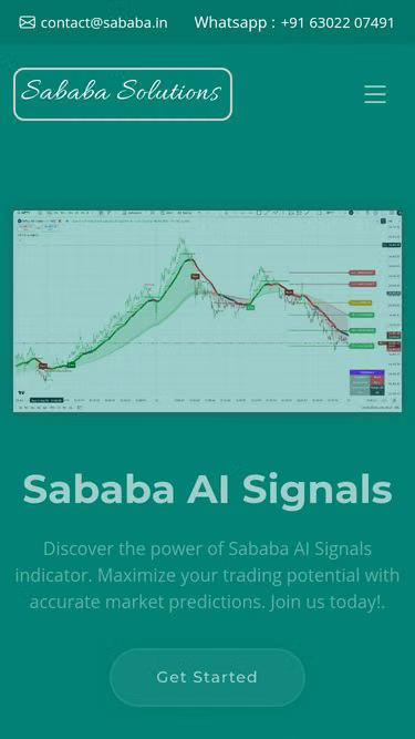 Screenshot of sababa.in