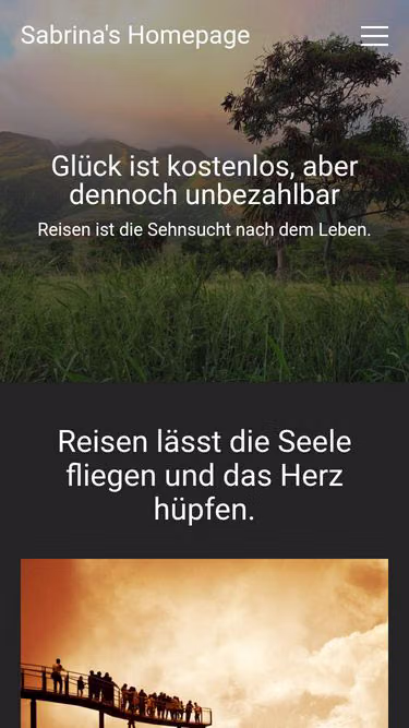 Screenshot of sabi.ch