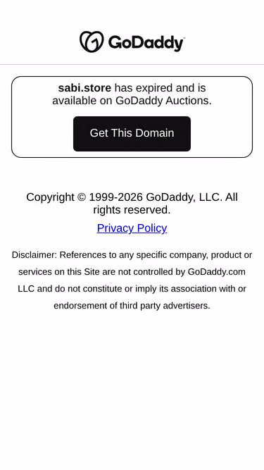 Screenshot of sabi.store