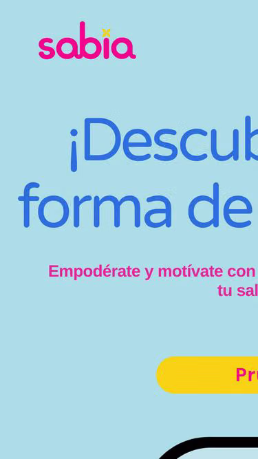 Screenshot of sabia.mx