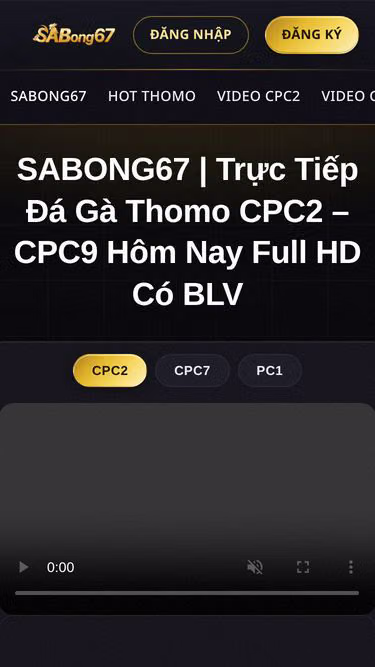 Screenshot of sabong67.llc
