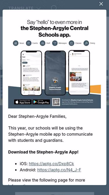 Screenshot of sac.k12.mn.us