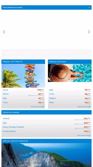 Screenshot of safara.pl