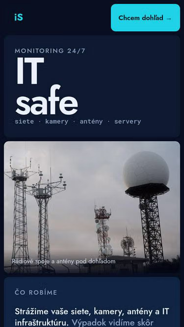 Screenshot of safenet.sk