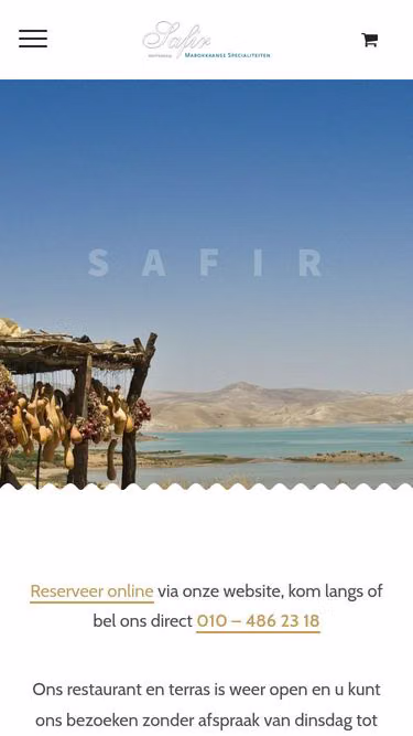 Screenshot of safir.nl
