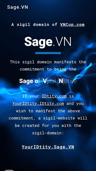 Screenshot of sage.vn
