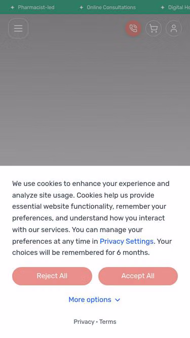Screenshot of saha.co.uk