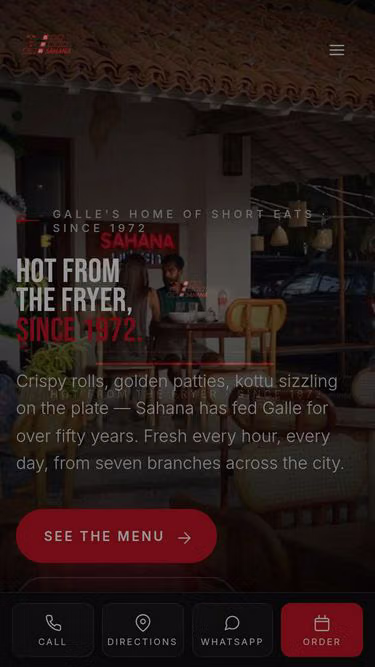Screenshot of sahana.lk
