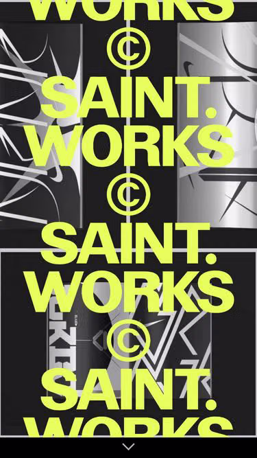 Screenshot of saint.works