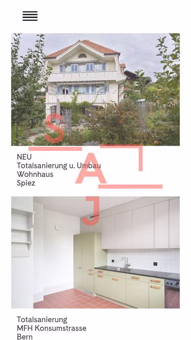 Screenshot of saj.ch