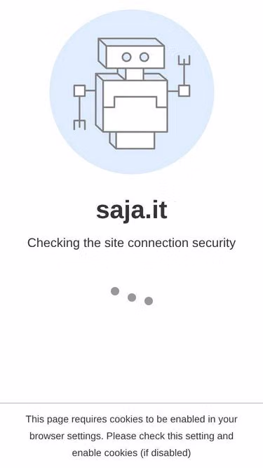 Screenshot of saja.it