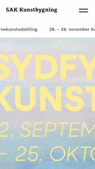 Screenshot of sak.dk