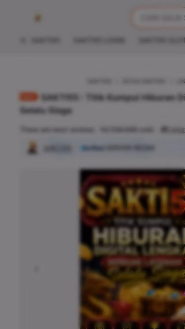Screenshot of sakti55.site