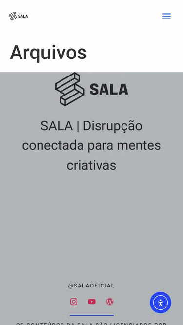 Screenshot of sala.org.br