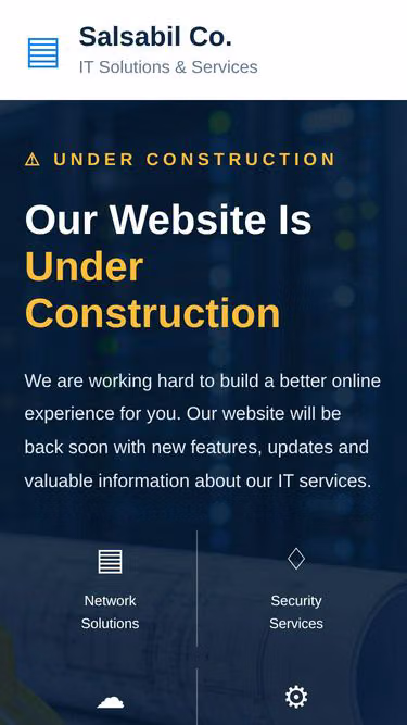 Screenshot of salsabil.net