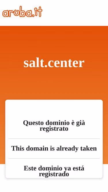 Screenshot of salt.center