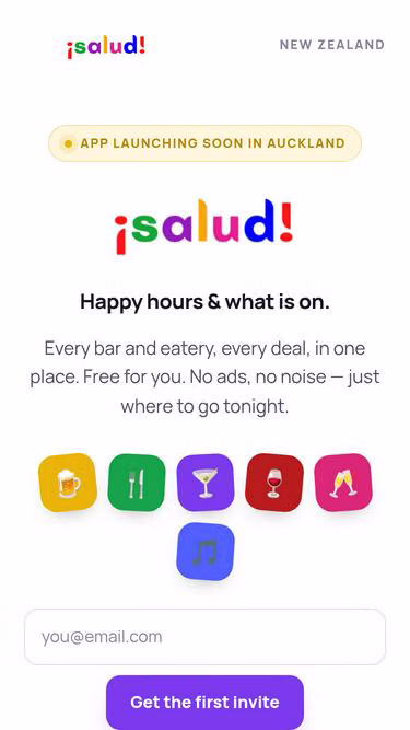 Screenshot of salud.co.nz