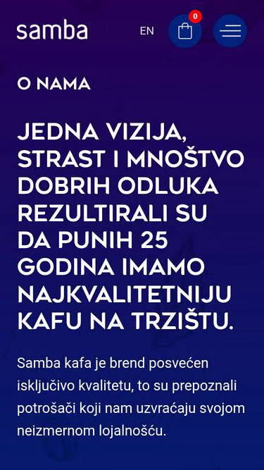 Screenshot of samba.rs