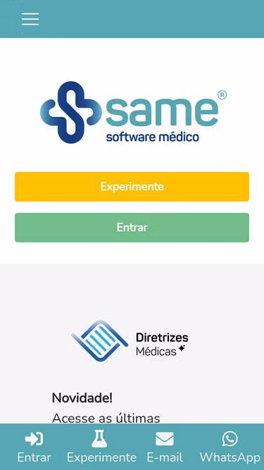 Screenshot of same.dev.br