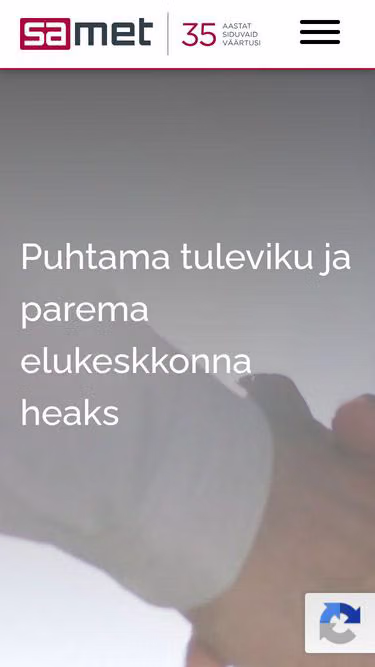 Screenshot of samet.ee