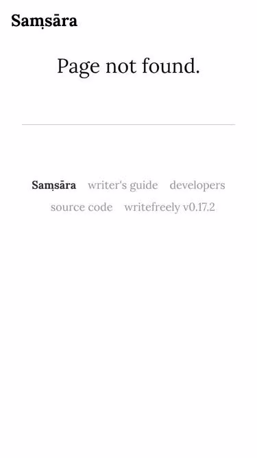 Screenshot of samsara.co.at