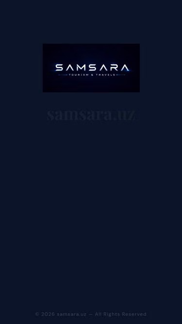 Screenshot of samsara.uz