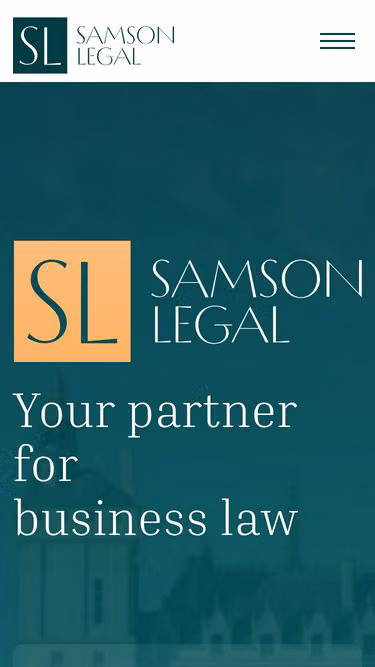 Screenshot of samson.legal