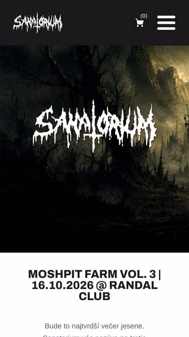 Screenshot of sanatorium.sk