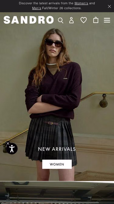Screenshot of sandro.id