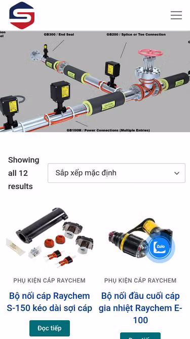 Screenshot of sang.com.vn