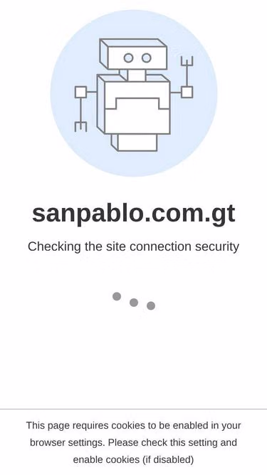 Screenshot of sanpablo.com.gt